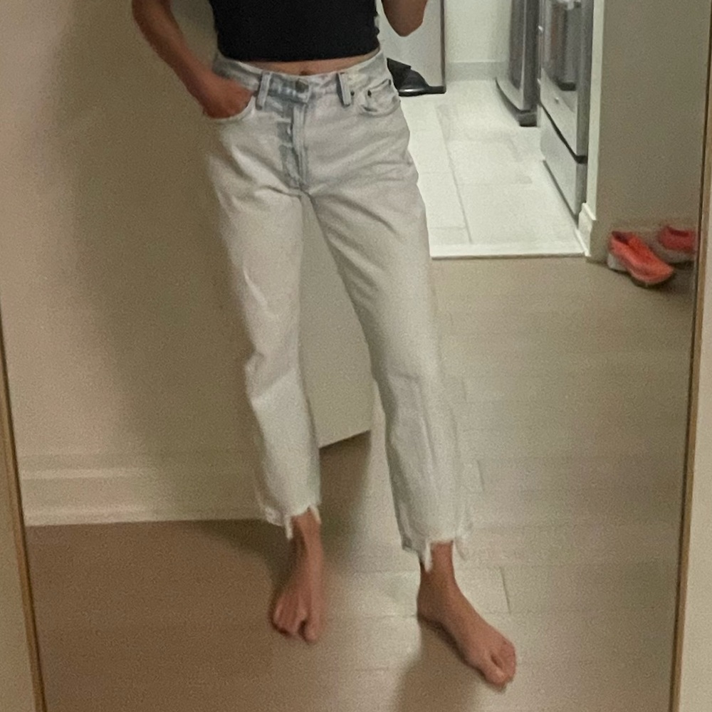 Abercrombie High Rise Mom Jeans